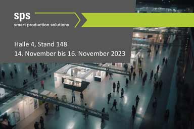 REO AG le invita a SPS-Smart Production Solutions 2023 en Núremberg!